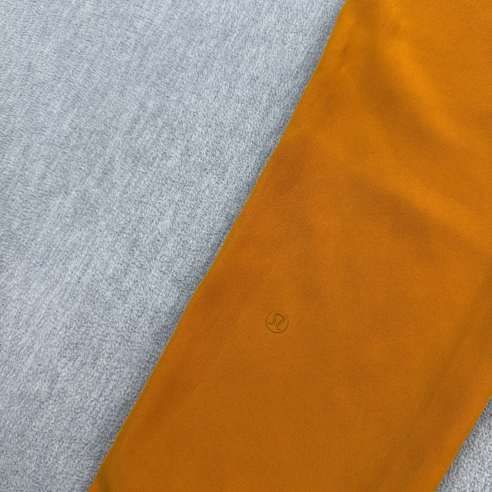 Lululemon Jogger Pants Womens 2 Gold On the Fly 7/8 Woven Jogger Sweat W5BPMS - Picture 14 of 15